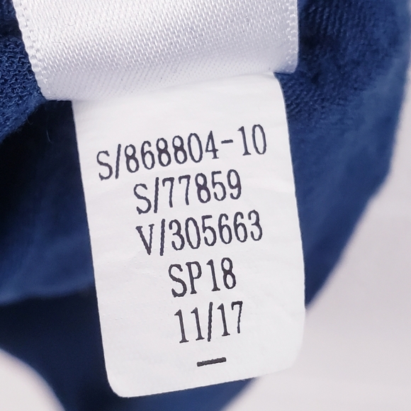 Athleta Threadlight Asymmetrical Relaxed Tee Modal Short Sleeve Crewneck Blue L - Picture 8 of 8